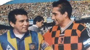 Amigos por siempre.&nbsp;Omar Palma y Julio Zamora, rivales en la cancha, pero unidos por una gran relación personal.