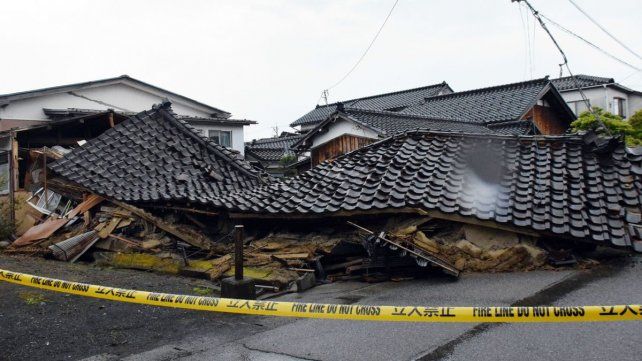 imágenes luego de los sismos