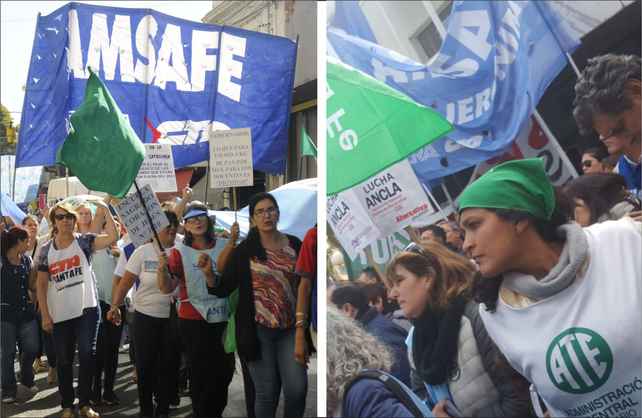 Amsaf&eacute; y ATE se expresaron sobre el aumento del gobierno