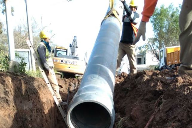 Colector Cloacal Sudeste: ejecutan redes y la planta elevadora en la zona este