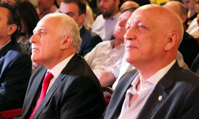 En tándem. Miguel Lifschitz y Antonio Bonfatti replicaron las aseveraciones del jefe de Gabinete.