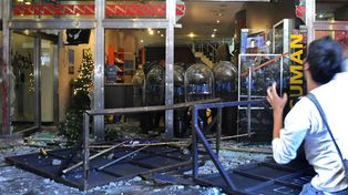 Violentos incidentes en Buenos Aires