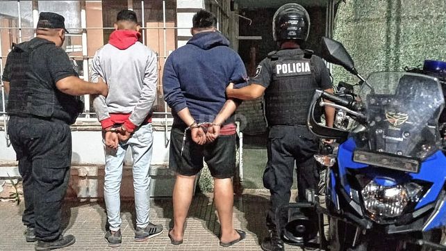Los dos motochorros detenidos habían intentado asaltar a una persona