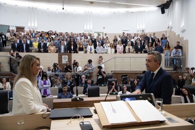 10 de septiembre. Pablo Javkin renovó su cargo de intendente en las elecciones.&nbsp;