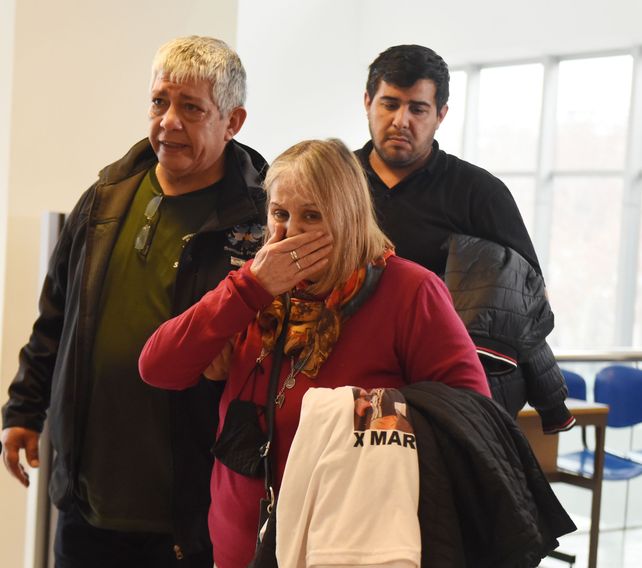 La madre de Marcos Guenchul
