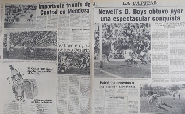 La cobertura de La Capital con los resultados de los partidos de Central