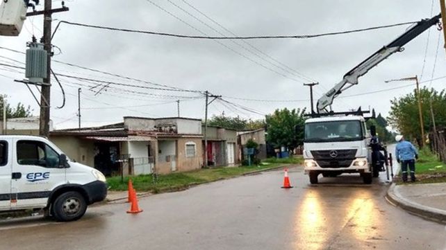Continúan los cortes de luz en tres áreas de la zona oeste