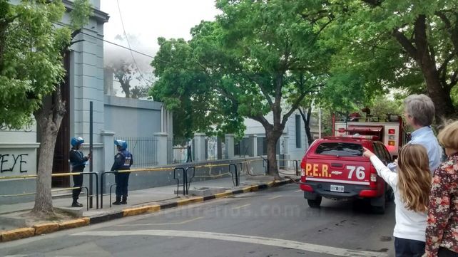 Incendio de la escuela Rivadavia: El Jefe de Bomberos descartó desperfecto en el cableado