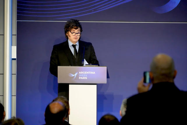 Javier Milei cerró su gira por Francia
