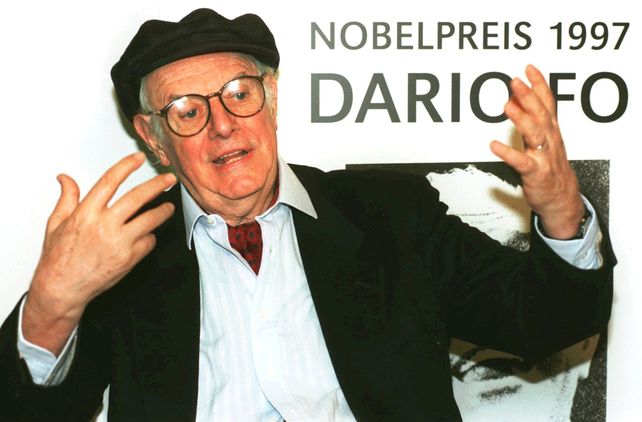 Darío Fo. Su obra quedará como la herencia de un gran italiano en el mundo.