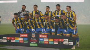 Los once de Central que enfrentaron a River en el Monumental.