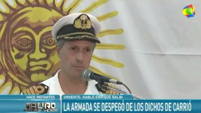 Las malas condiciones climáticas complicaron el rastrillaje, dijo Balbi