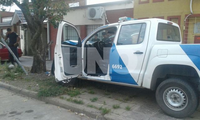 Un policía herido en un violento choque durante una persecución en Guadalupe