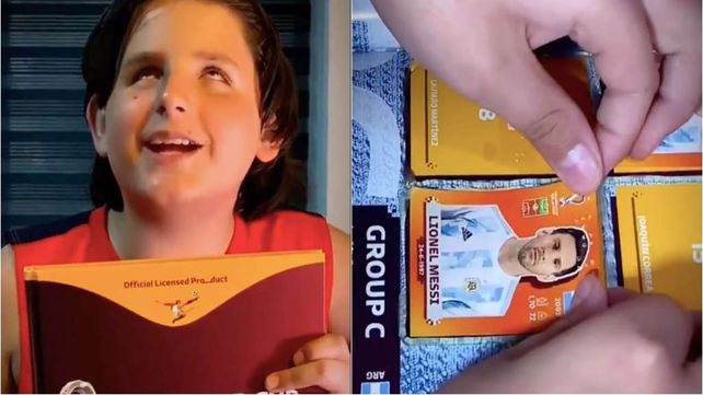 Niño adaptó el álbum de Qatar 2022 al Braille