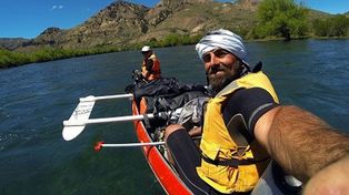 Pareja de trotamundos navegó mil kilómetros por ríos patagónicos