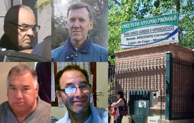 Los acusados Nicola Corradi