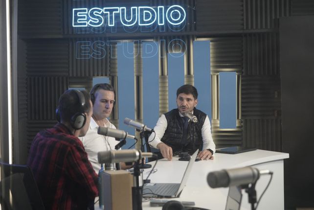 Maximiliano Pullaro y Ciro Seisas en LT8.