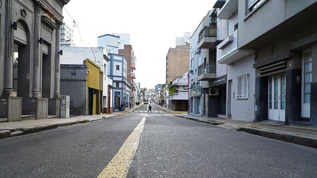 Realizan trabajos en calle Córdoba