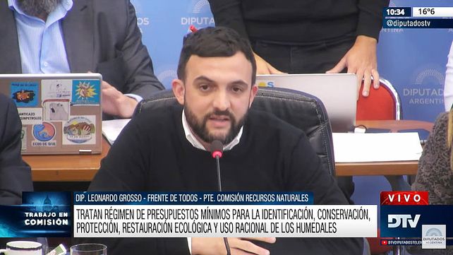 Diputados debate la Ley de Humedales