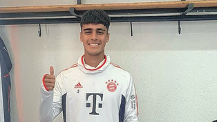 El jugador de Unión que se entrena en Bayern Münich