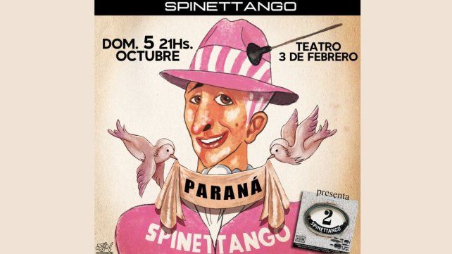 De los Latin Grammy al 3 de Febrero: Spinettango en Paraná
