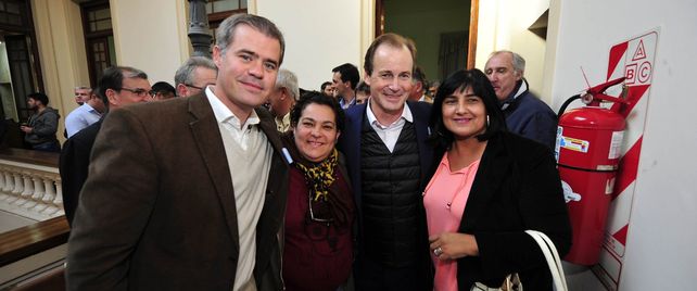 Propuesta conjunta. Piaggio y el gobernador consensuaron las obras a emprender en la ciudad.