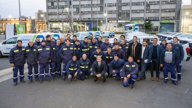 Se destinaron 2.546 millones de pesos en vehículos para Enersa