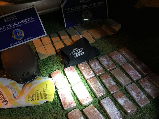 Incautado. En el automóvil se encontraba el material estupefaciente.&nbsp;