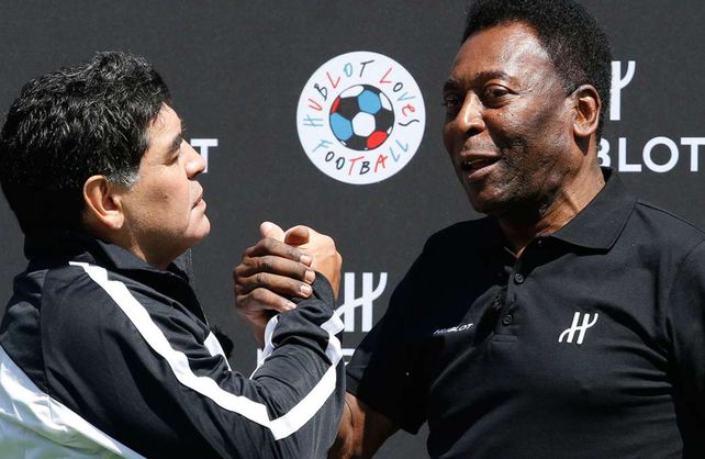 De Pelé a Diego Maradona: Siempre te aplaudiré