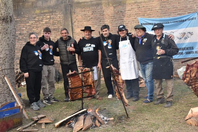 Ybarlucea celebró el Día de la Independencia manteniendo viva la tradición