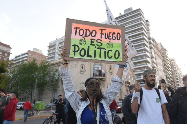Foto de archivo. Nueva marcha hacia el Monumento&nbsp;