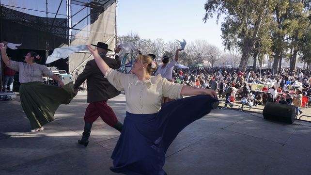 Ybarlucea celebró el Día de la Independencia con pasión y tradición