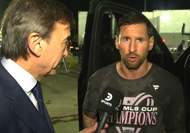 Messi tras la coronación en la MLS: Era un desafío poner al Inter de Miami en lo más alto