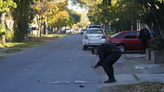 La policía trabaja en Presidente Quintana al 2800