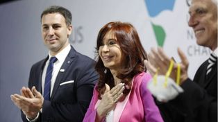 La vicepresidenta Cristina Kirchner y sus conceptos salientes.