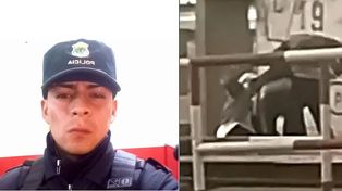 Policía murió electrocutado en las vías tras una pelea