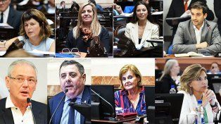 Entre Ríos renovará cinco cargos en Diputados: Gaillard, Antola, Ballejos, Ledesma y Benedetti. En Senado De Angeli, Olalla y Cora, que reemplazará a Edgardo Kueider.