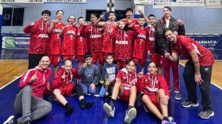 La APB se coronó en el Campeonato Entrerriano de Selecciones Infantiles