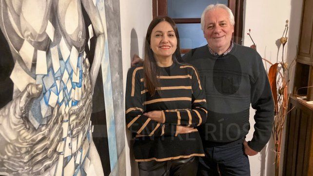 Ana Garello y Mario Milocco hicieron historia en los premios del Salón Provincial de Artes Visuales de Entre Ríos.