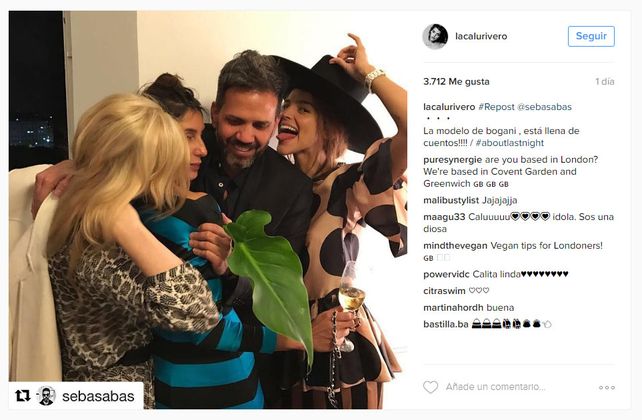 Calu Rivero: fotos y mensajitos románticos