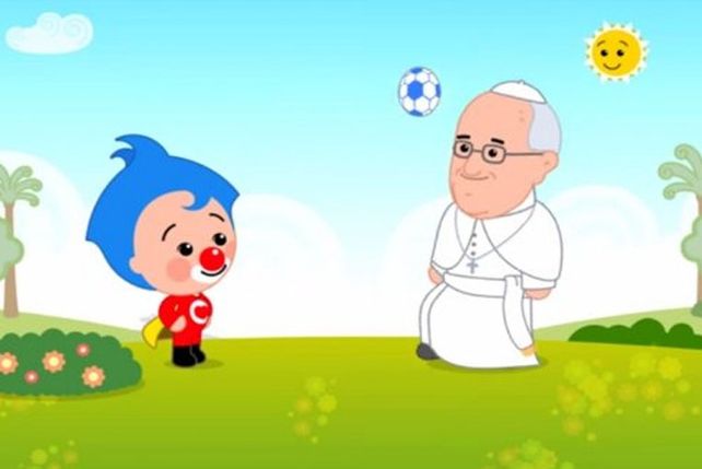 Un video animado del papa Francisco hace furor en las redes sociales
