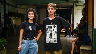 Sofía Hernández Salamanca y Mateo Fuertes conducen el Centro de Estudiantes del Complejo Gurruchaga.
