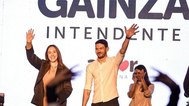 María Eugenia Vidal dio su respaldo a Gainza en Paraná