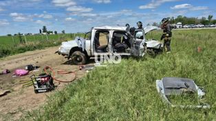 Tragedia en la Ruta 34: dos muertos tras el vuelco de una camioneta entre Rafaela y Sunchales