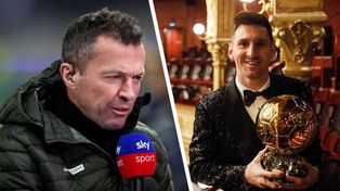 Lothar Matthaus, ganador del Balón de Oro en 1990, no quedó conforme con el premio a Messi.