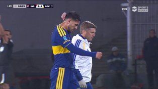 Qué le pasó a Paredes: entró un rato, salió lesionado en Boca y esta descartado para el martes