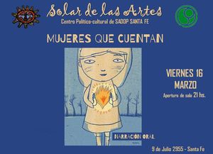Mujeres narradoras brindarán una noche de historias y cuentos en Santa Fe