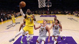Denver Nuggets y Los Ángeles Lakers abren la temporada de la NBA