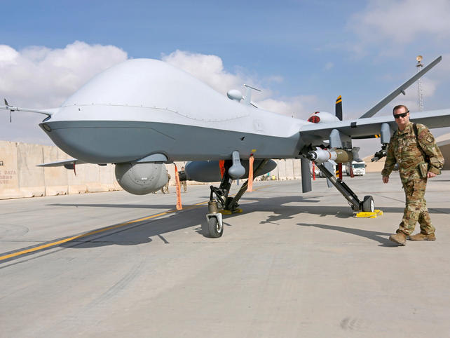 Los drones de EEUU fueron intensamente usados en Afganistán contra Al Qaeda y el Isis