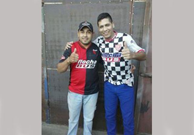 Amigos y compadres por un clásico de verdad!! Vamos que se puede! escribieron Taky de Colón y Cuky de Unión